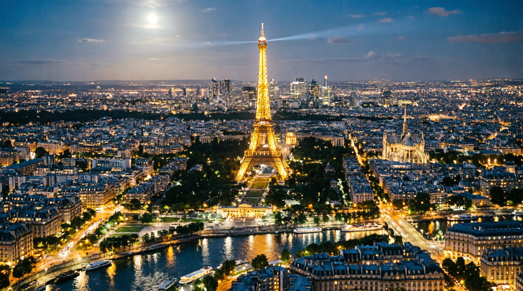 Paris by night